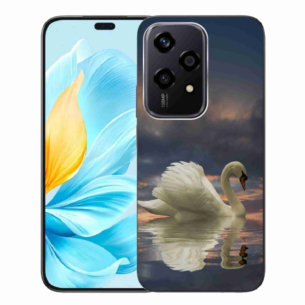 Zselés borító mmCase a Honor 200 Lite 5G készülékhez - hattyú