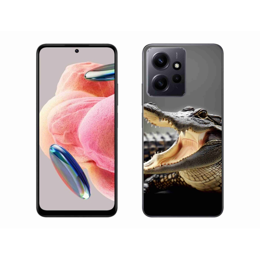Gél borítás mmCase a Xiaomi Redmi Note 12 4G-hez - krokodil