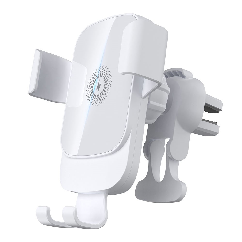 CF96 vezeték nélküli autós töltő szellőzőnyílásba rögzíthető 15 W - fehér