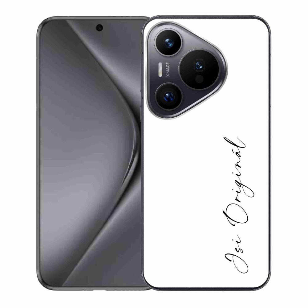 Zselés borító mmCase a Huawei Pura 70-en - te vagy az eredeti fehér háttér