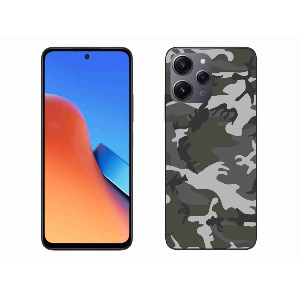 Gél borítás mmCase a Xiaomi Redmi 12-hez - terepszínű minta
