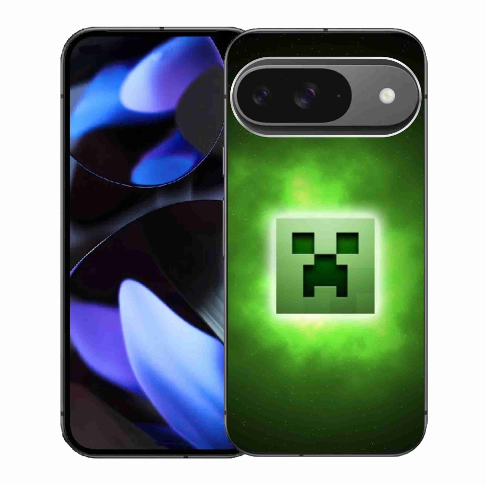 Gél borítás mmCase a Google Pixel 9/9 Pro készülékhez - minecraft