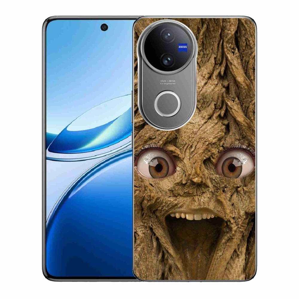 Gélburkolat mmCase a Vivo V50 5G-n - boldog fa szemekkel