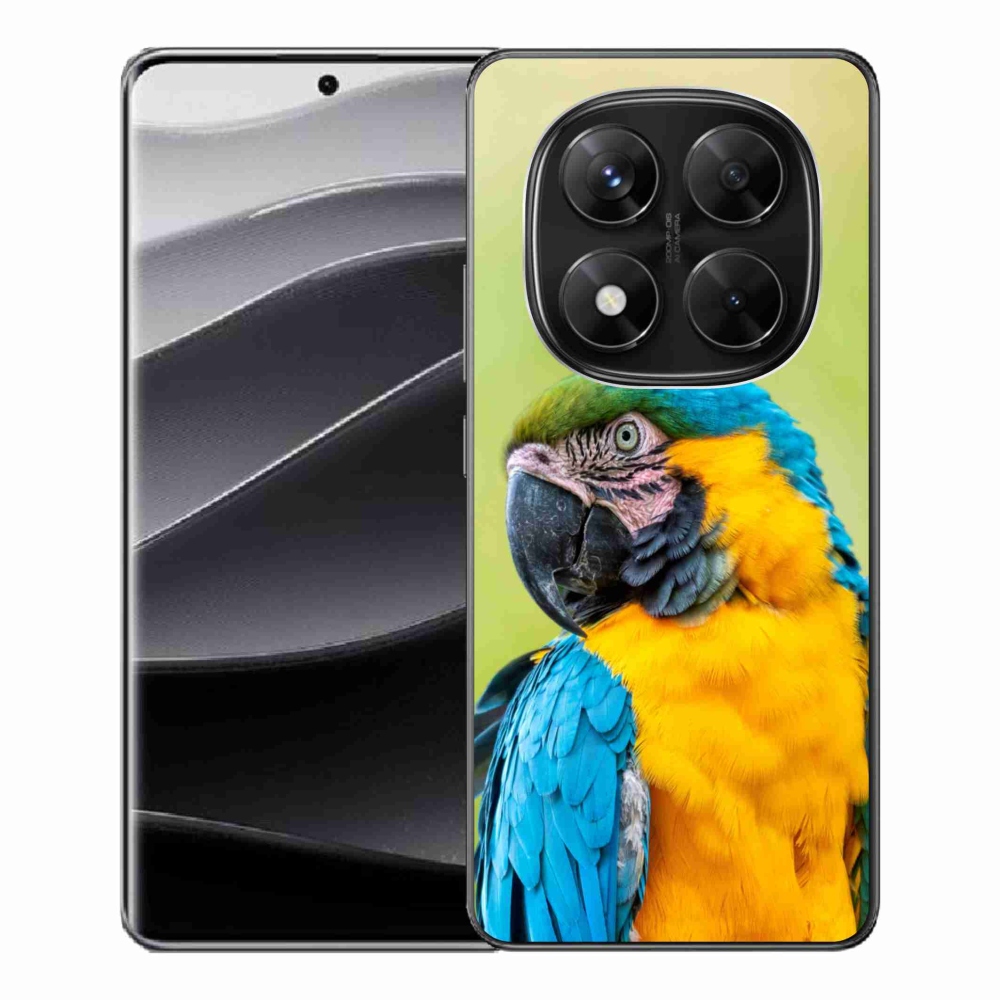 Gél borítás mmCase a Xiaomi Redmi Note 14 Pro 5G/Poco X7 5G számára - papagáj ara 2