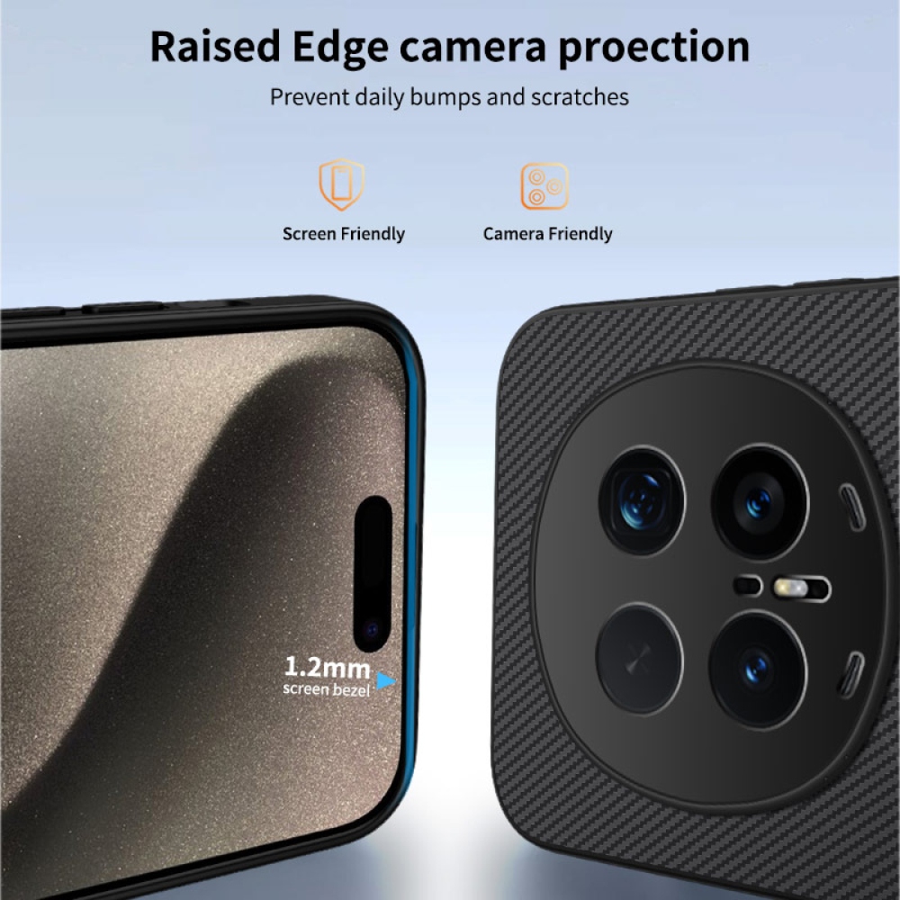 WLF zselés tok fix hátlappal és MagSafe készülékkel a Honor Magic 8 Pro 5G készülékhez - fekete