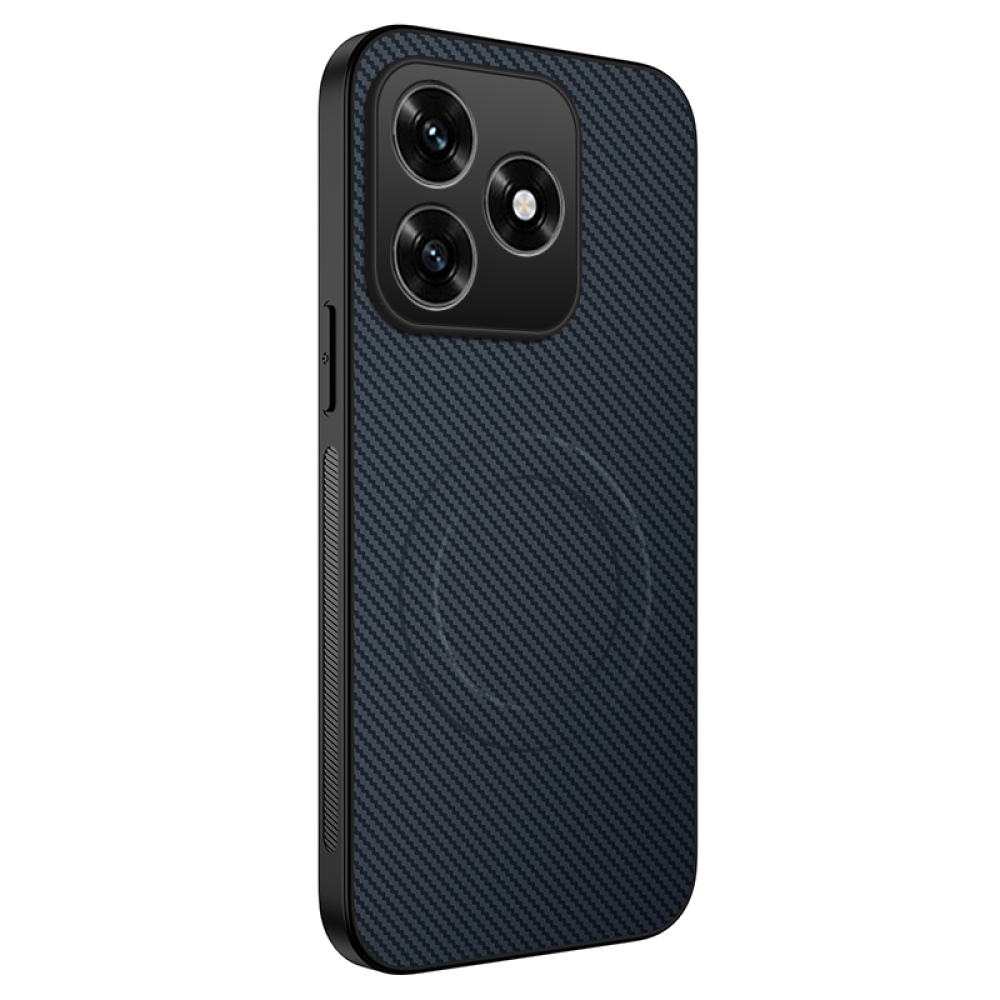 WLF zselés tok kemény hátlappal és MagSafe-fel Honor X5c Plus-hoz - sötétkék