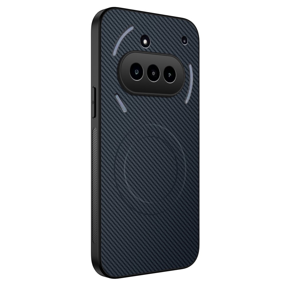 WLF zselés tok tömör hátlappal és MagSafe funkcióval a Nothing Phone-hoz (3a) - sötétkék