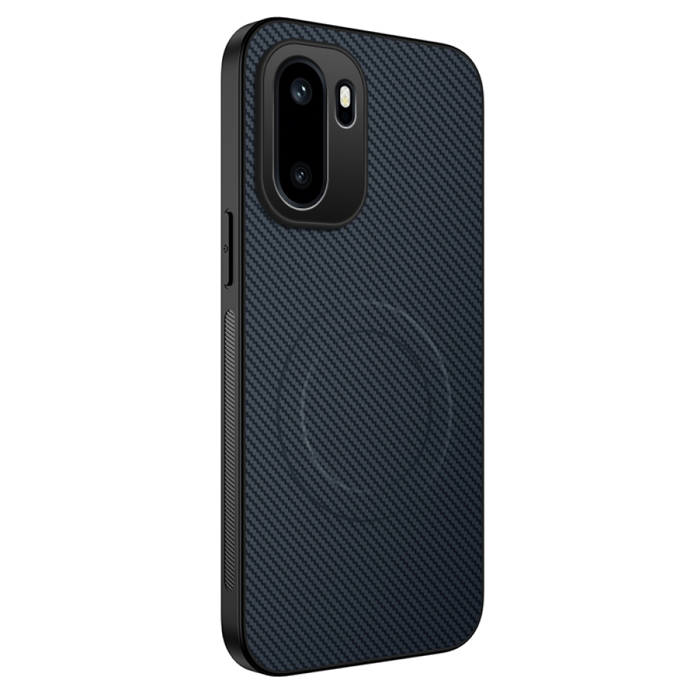 WLF zselés tok fix hátlappal és MagSafe készülékkel OnePlus 15R 5G számára - sötétkék