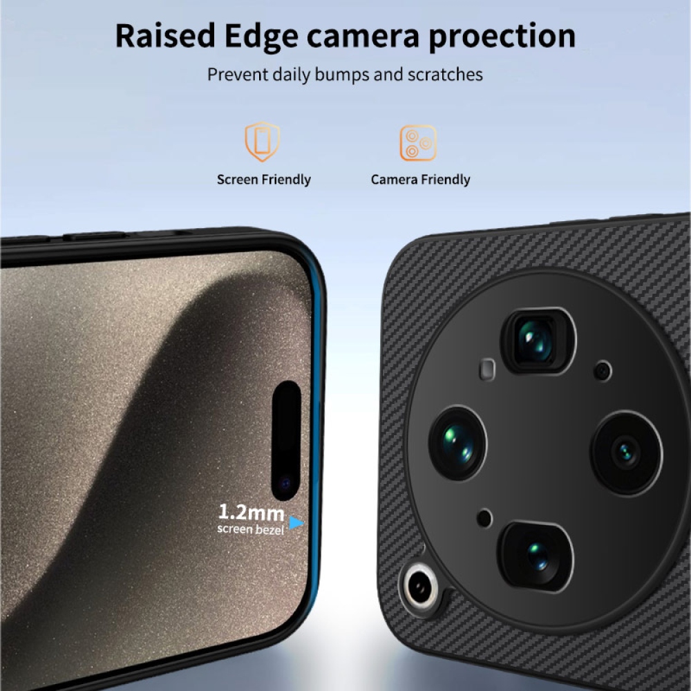 WLF zselés tok fix hátlappal és MagSafe készülékkel Oppo Find X9 Ultra 5G számára - fekete