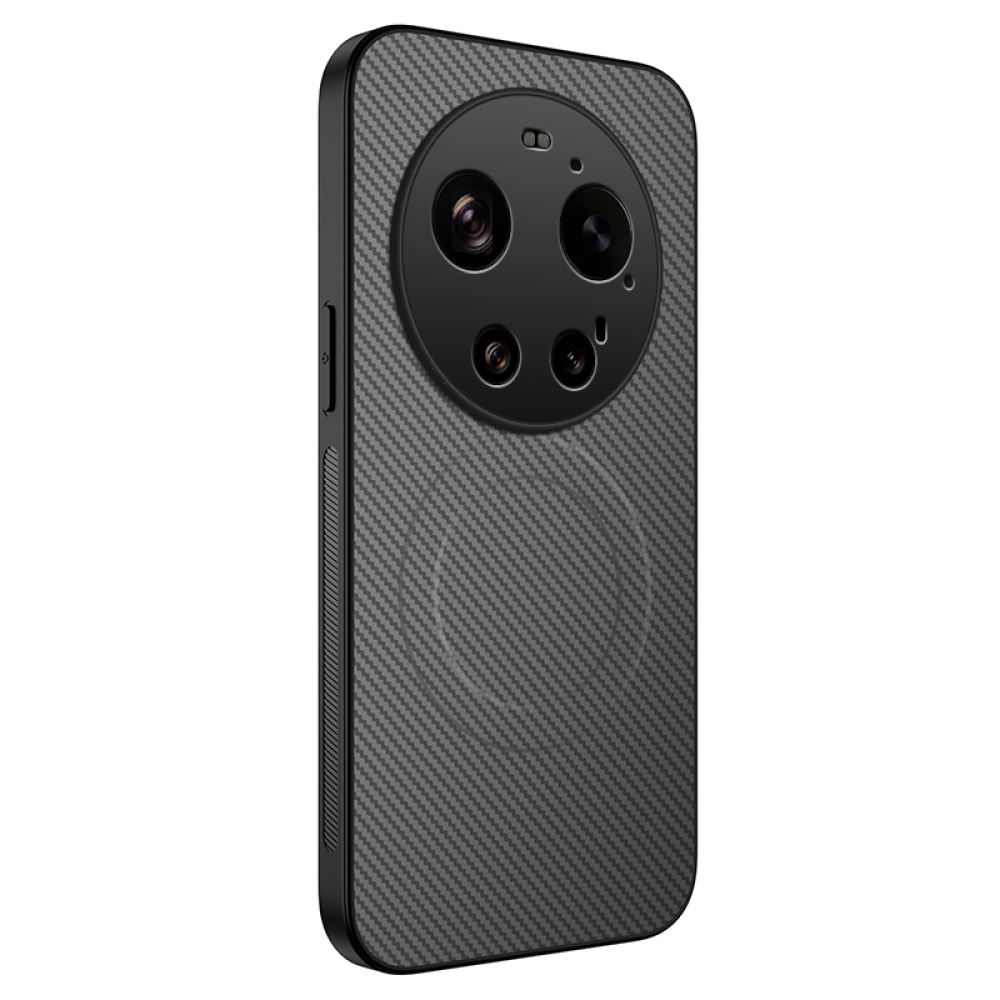 WLF zselés tok fix hátlappal és MagSafe a Xiaomi 17 Ultra számára - szürke