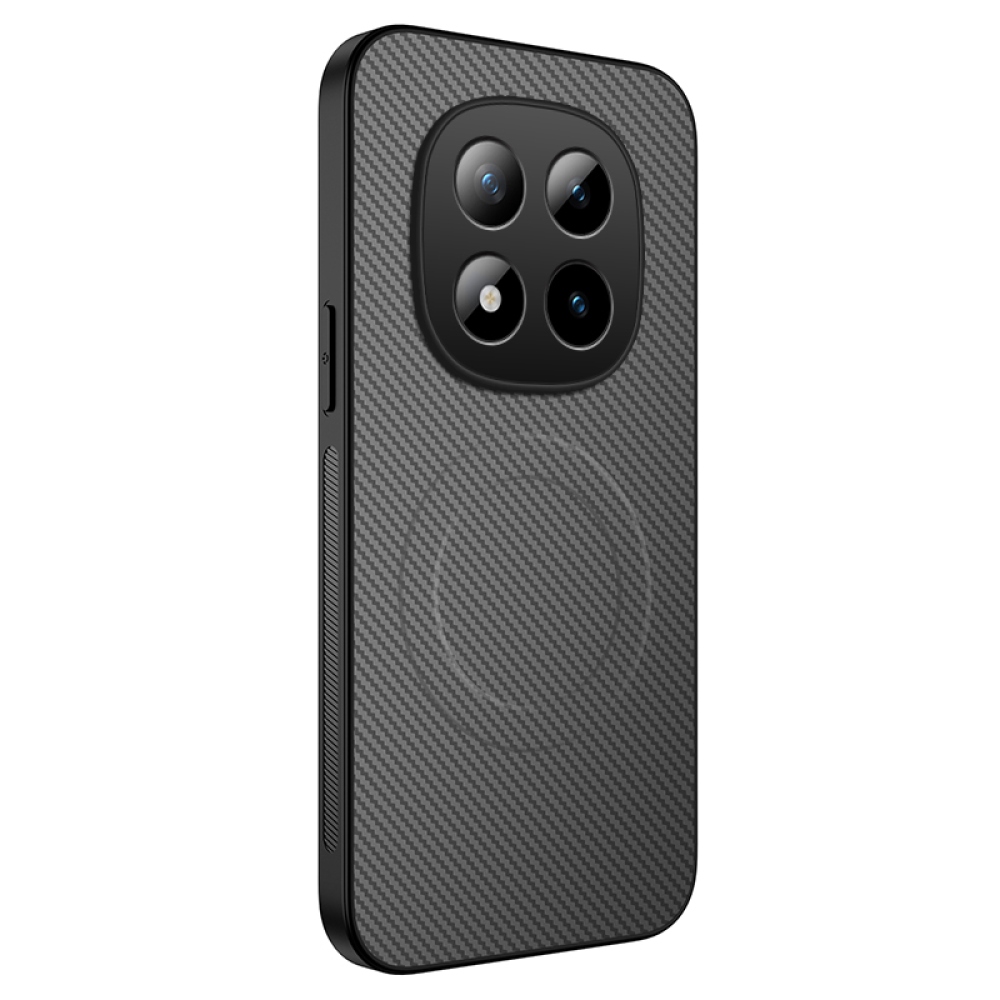 WLF zselés tok fix hátlappal és MagSafe a Xiaomi Redmi Note 15 Pro+ 5G/Xiaomi Poco M8 Pro 5G számára - szürke