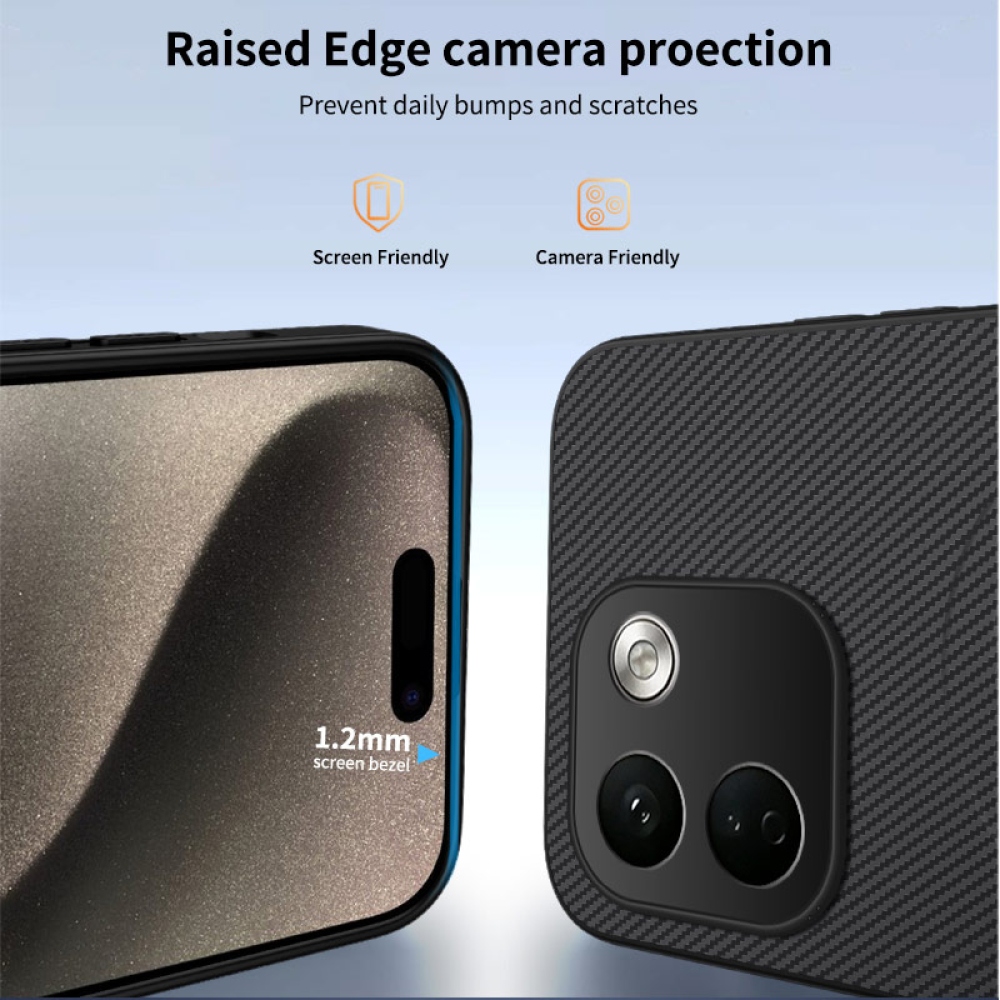 WLF gél tok merev háttámlával és MagSafe-kompatibilis a Xiaomi Redmi Note 17 Pro Max 5G-hez – fekete