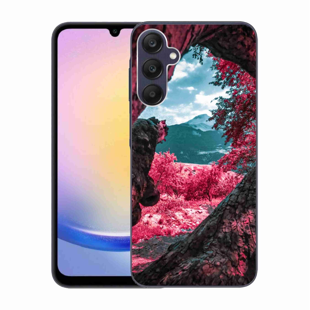 Zselés borítás mmCase Samsung Galaxy A25 5G - hegyi kilátás