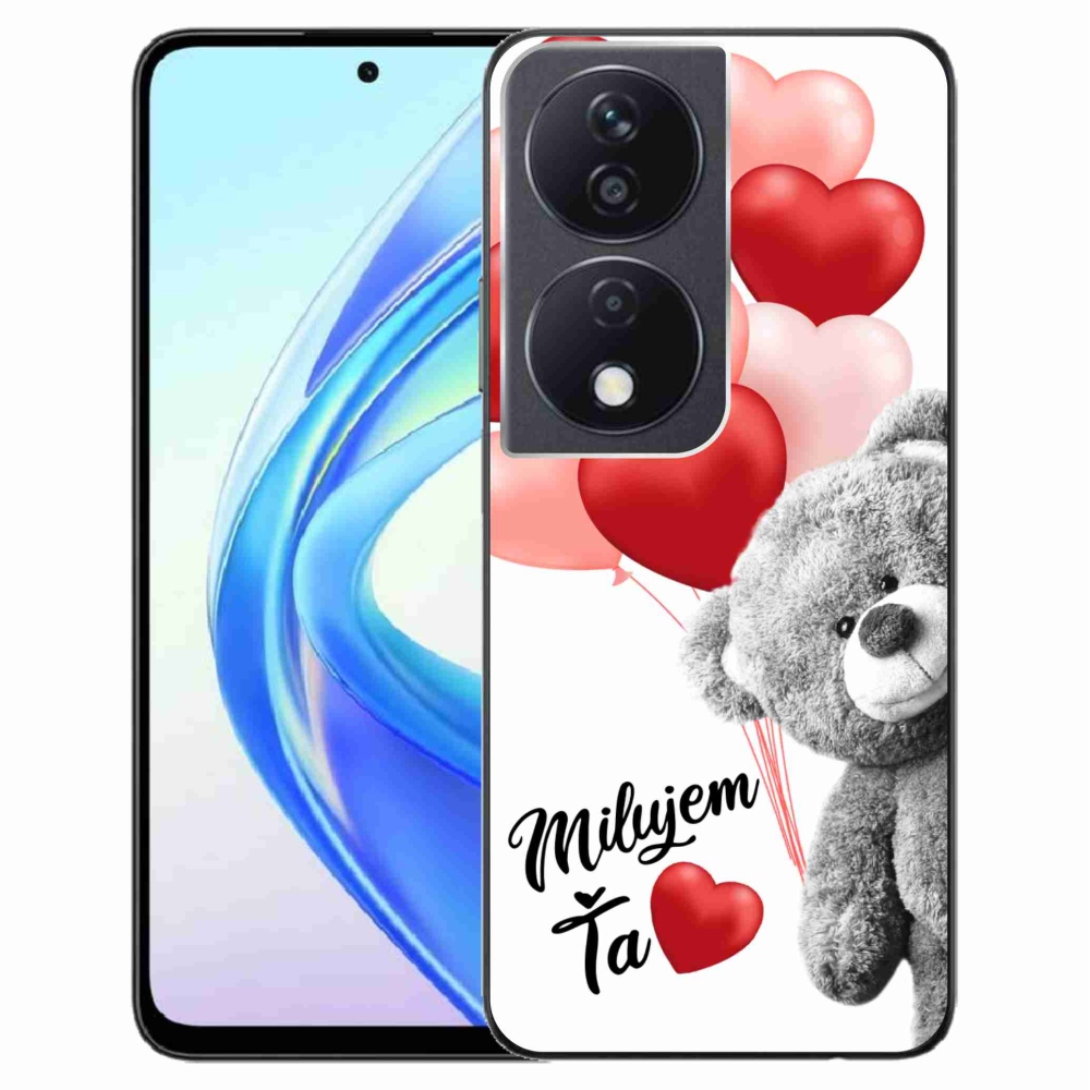 Gél tok mmCase a Honor X7b/Honor 90 Smart - I love you (szeretlek) számára