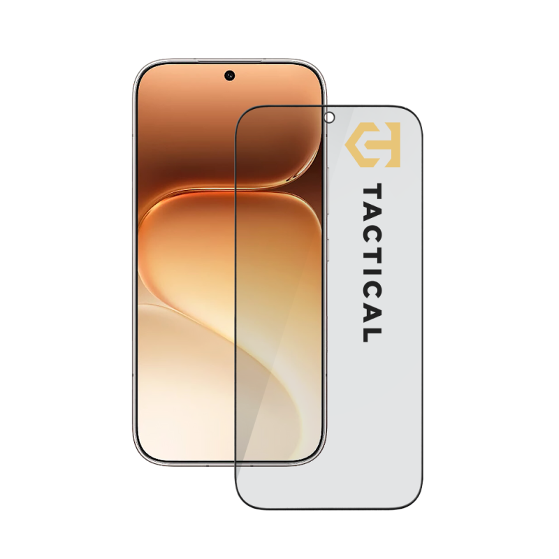 Tactical Glass Shield Privacy Stealth 5D üveg az Honor 600-hoz, fekete