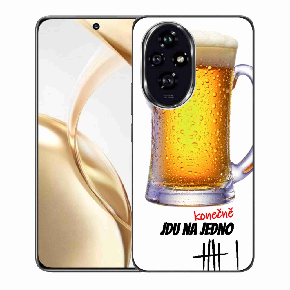 Zselés borítás mmCase a Honor 200 5G számára - Én is megyek egyért