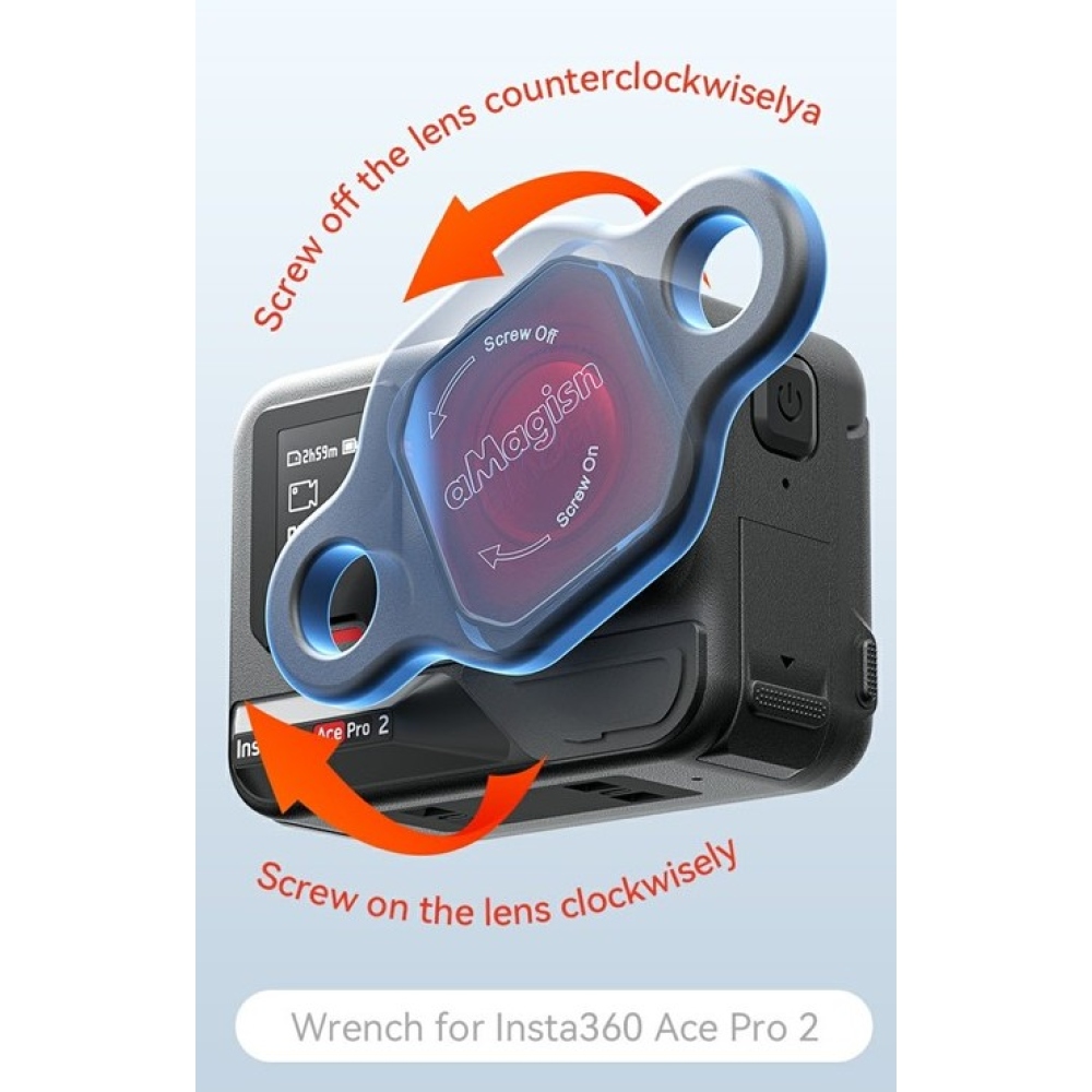 AMAGISN Purple búvárszűrő Insta360 Ace Pro 2 kamerához