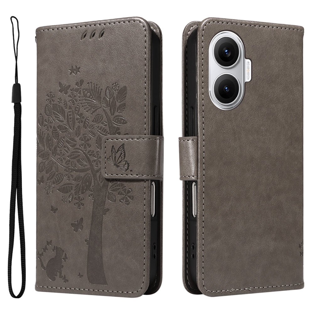 Fák könyve tok Xiaomi Poco F7 5G-hez - szürke