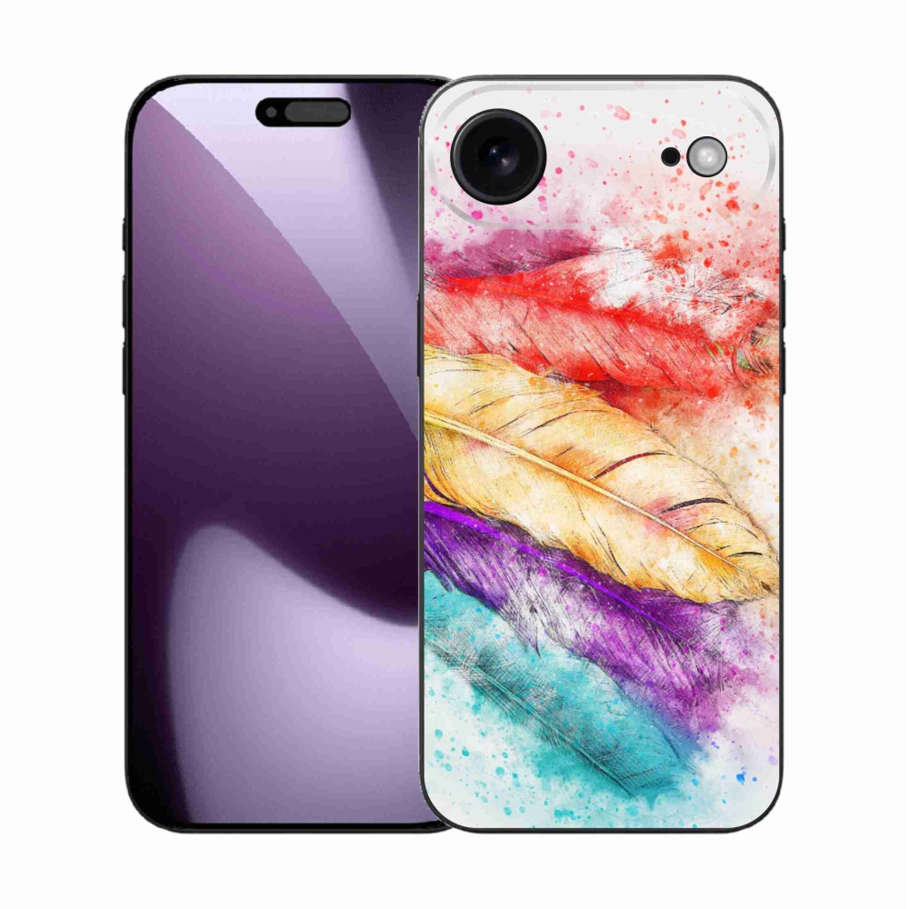 Zselés borítás mmCase iPhone 17 Air készülékhez - színes toll