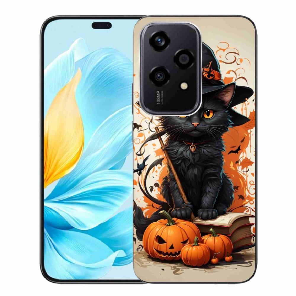 Zselés borítás mmCase a Honor 200 Lite 5G készülékhez - cat wizard