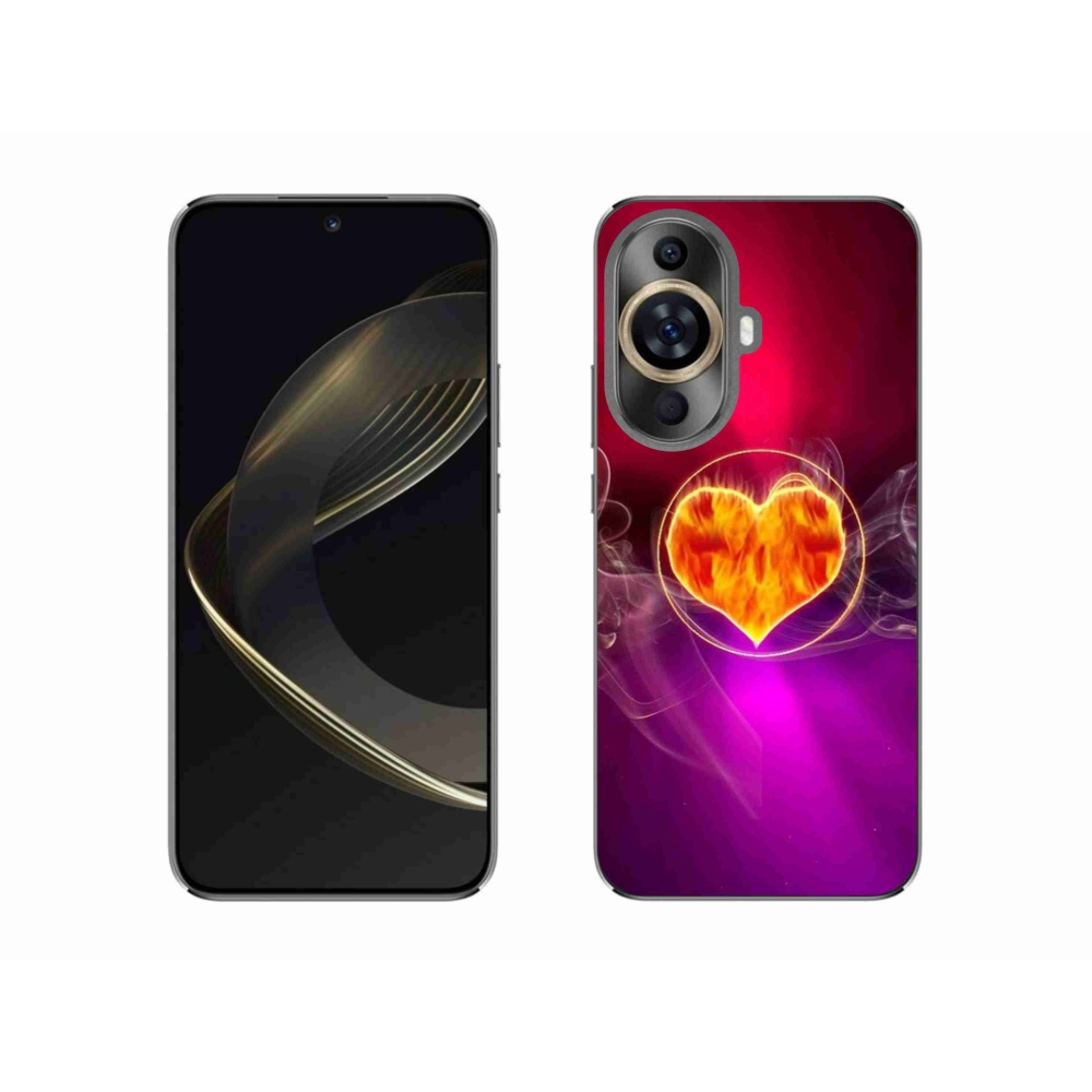 Gél borítás mmCase a Huawei Nova 11 készülékhez - tüzes szív