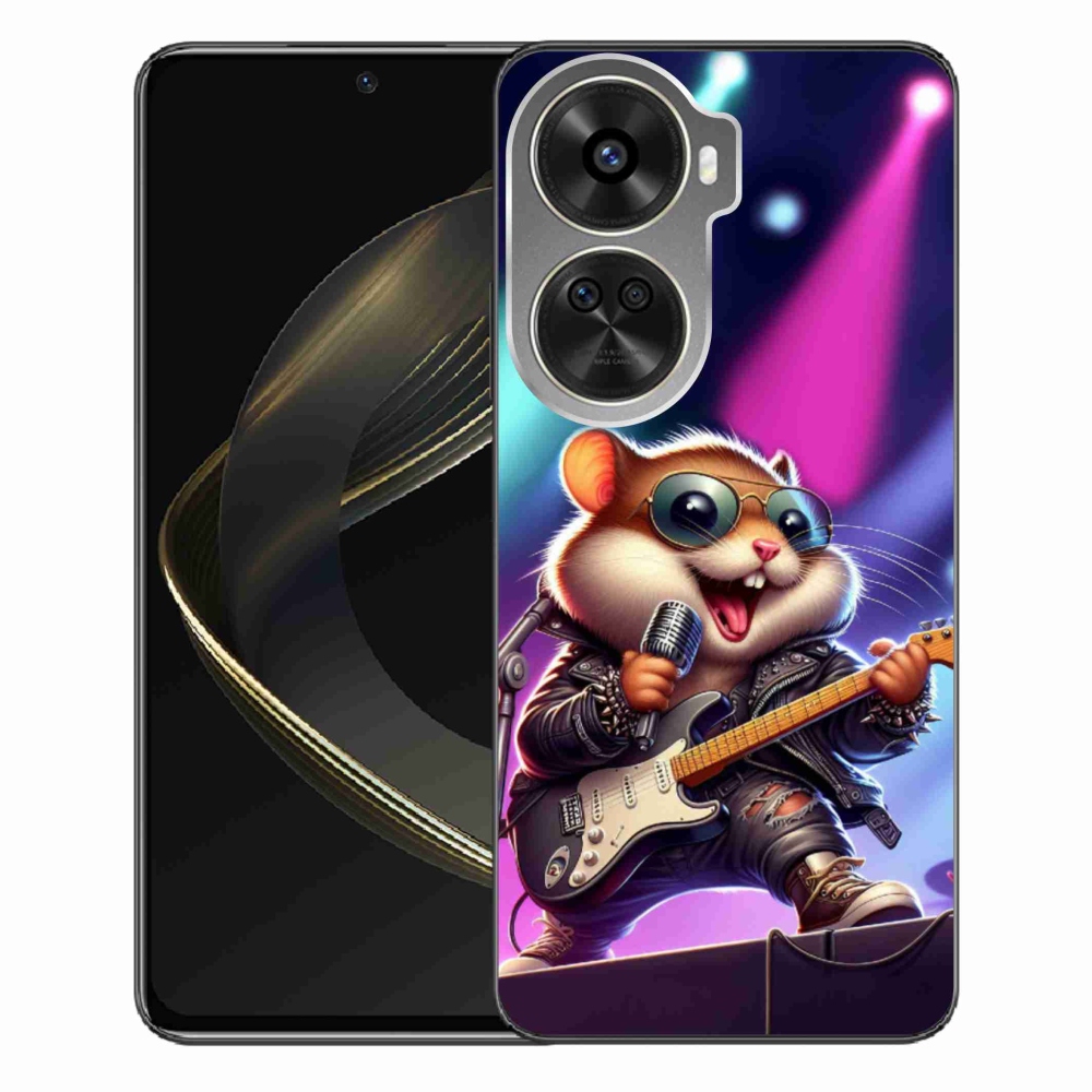 Gél borítás mmCase a Huawei Nova 12 SE-hez - hörcsög hintaló