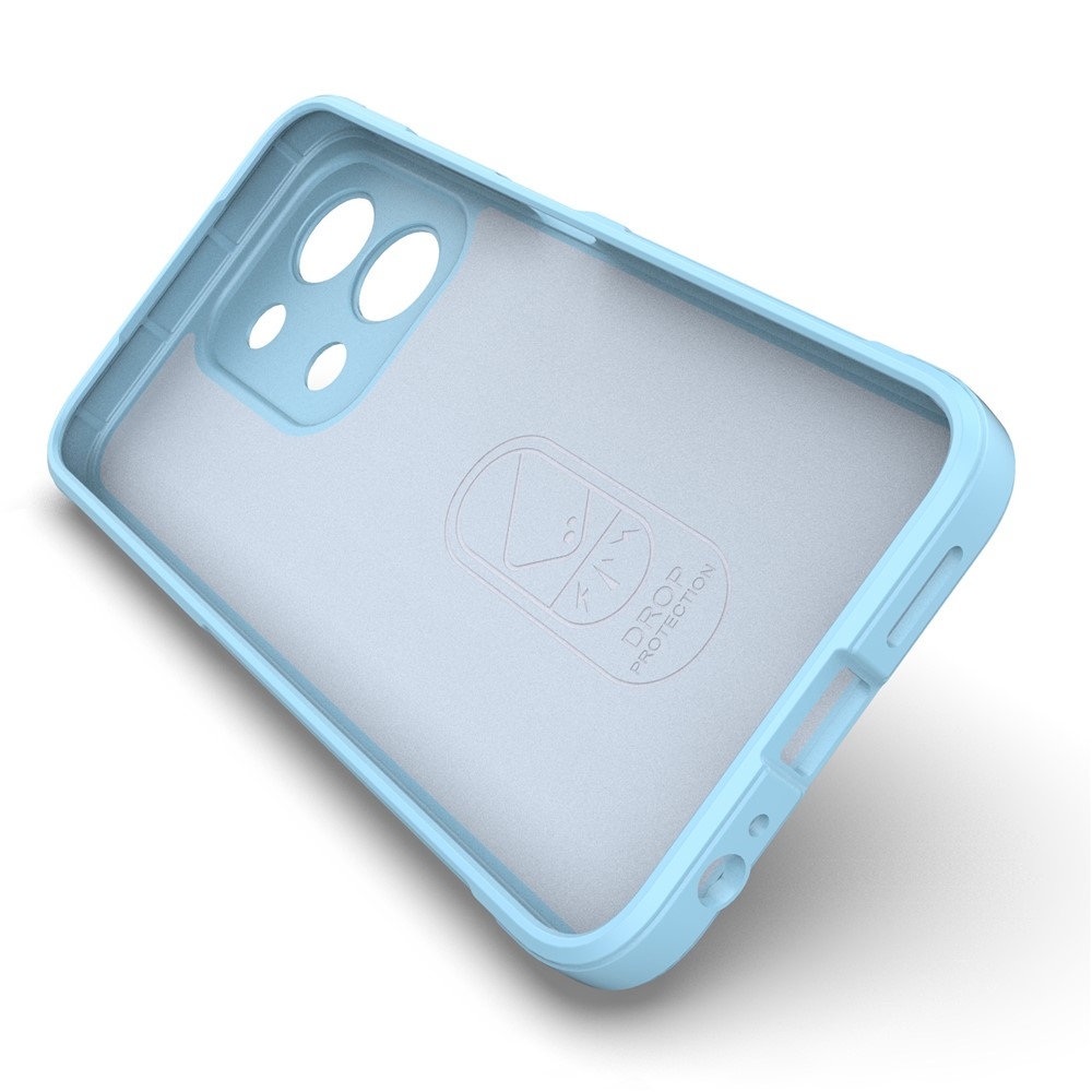 Rugg tartós zselés tok Xiaomi Redmi 15C 4G (171mm)/Poco C85 4G (171mm) - világoskék színben