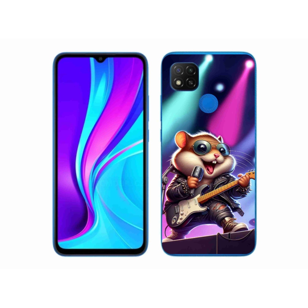 Gél borítás mmCase a Xiaomi Redmi 9C-hez - hörcsög hintaló