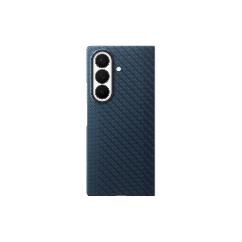 EF-KF976SNE Samsung Carbon mágneses tok a Galaxy Z Fold 8-hoz, Ultra Blue