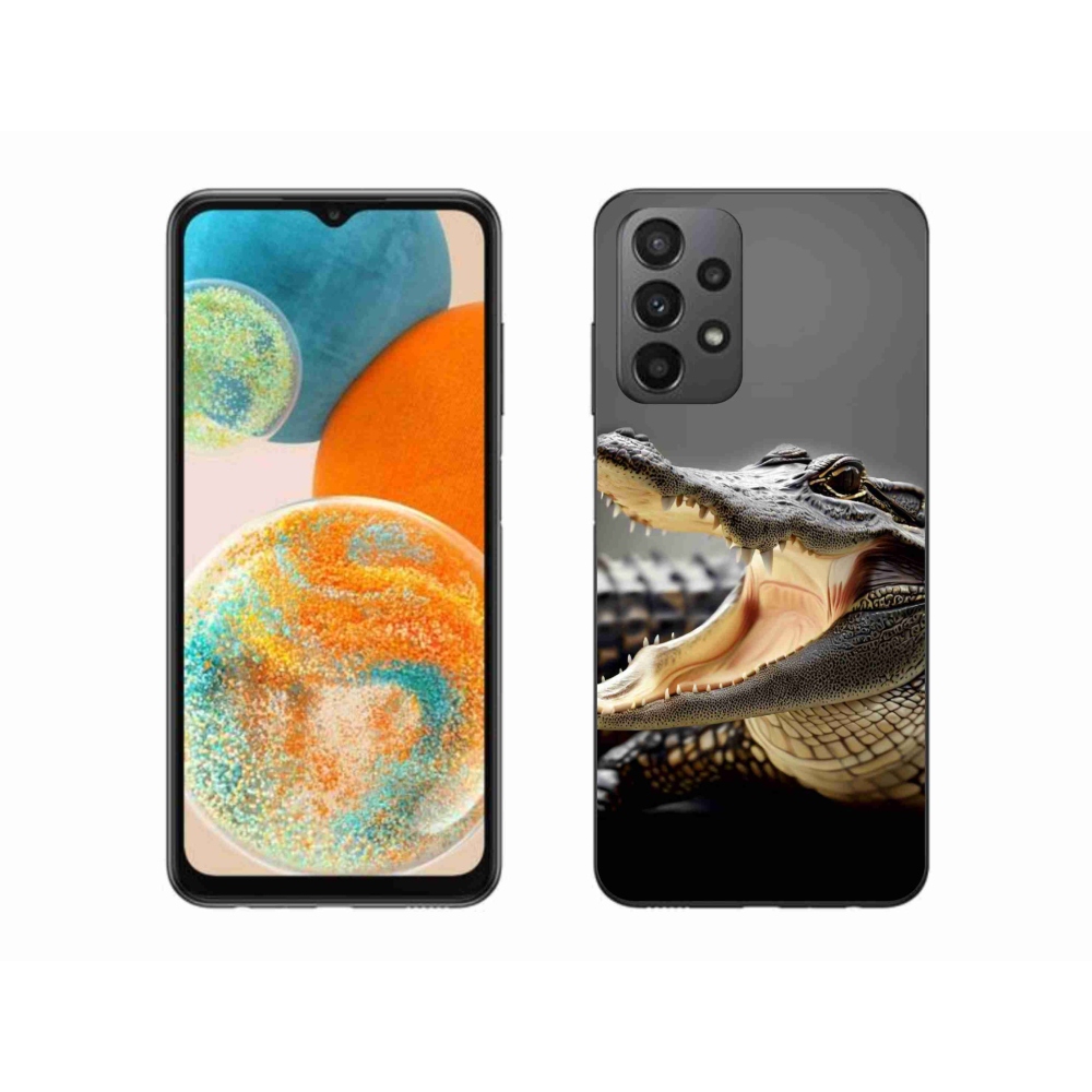 Zselés borítás mmCase Samsung Galaxy A23 4G/5G - krokodil