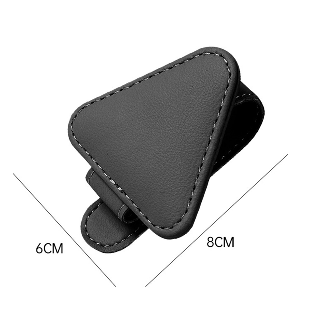 Mágneses szemüvegcsipesz napellenzőre rögzítéséhez - fekete