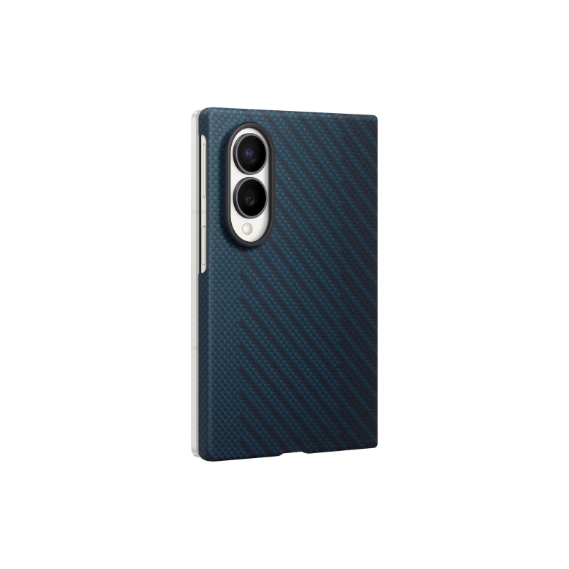 EF-KF971SNE Samsung Carbon mágneses tok a Galaxy Z Fold 8-hoz, kék