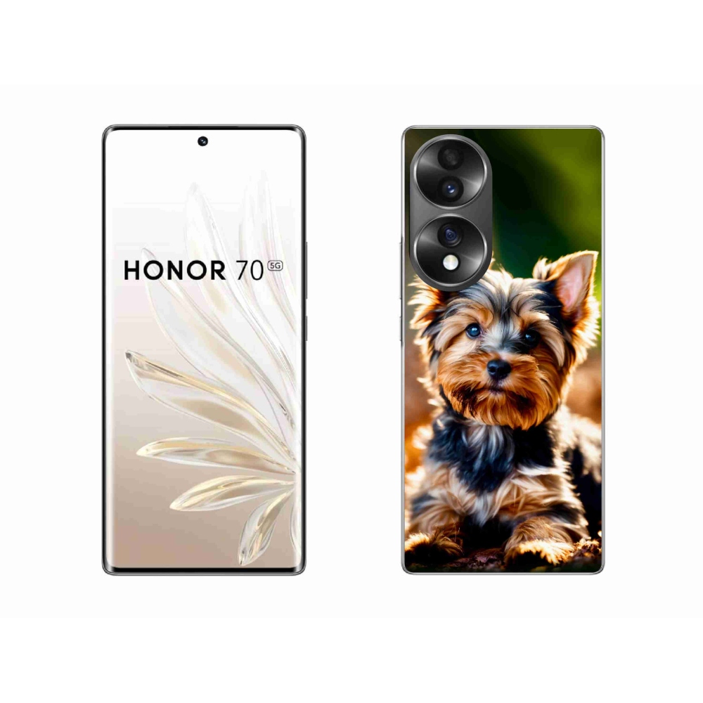 Zselés borítás mmCase a Honor 70 - Yorkshire 10 számára