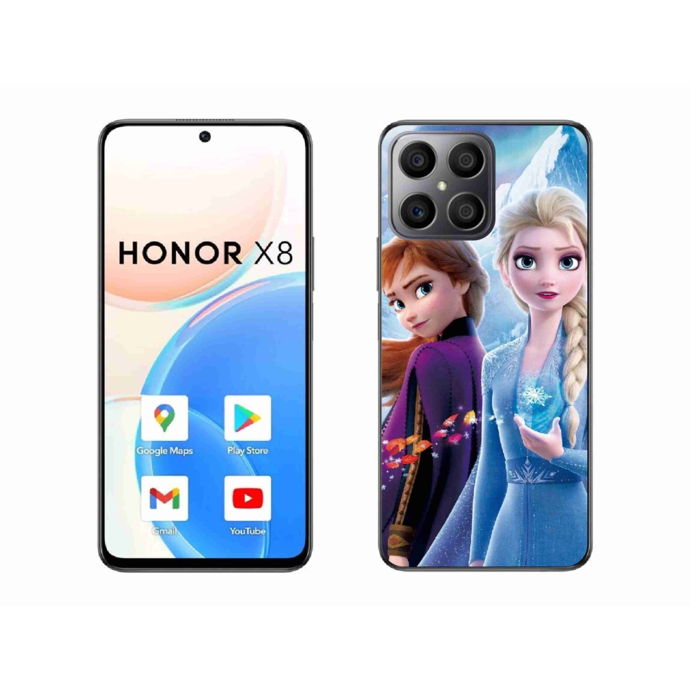Gél borítás mmCase a Honor X8 4G készülékhez - Ice Kingdom 3