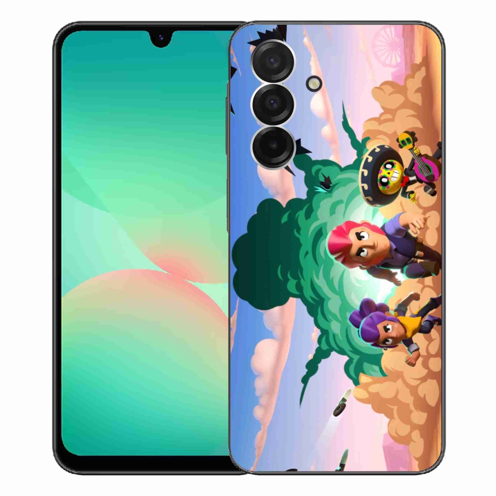 Gél borítás mmCase Samsung Galaxy A26 5G - verekedés csillagok