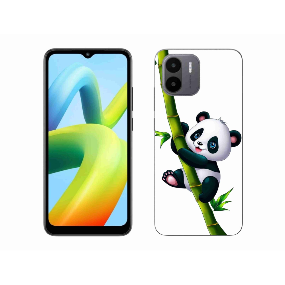 Gél borítás mmCase a Xiaomi Redmi A1/Redmi A2 készülékhez - panda bambuszon