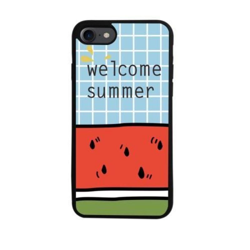Word gél tok iPhone 7 és iPhone 8 készülékhez - Hello Summer/Kék