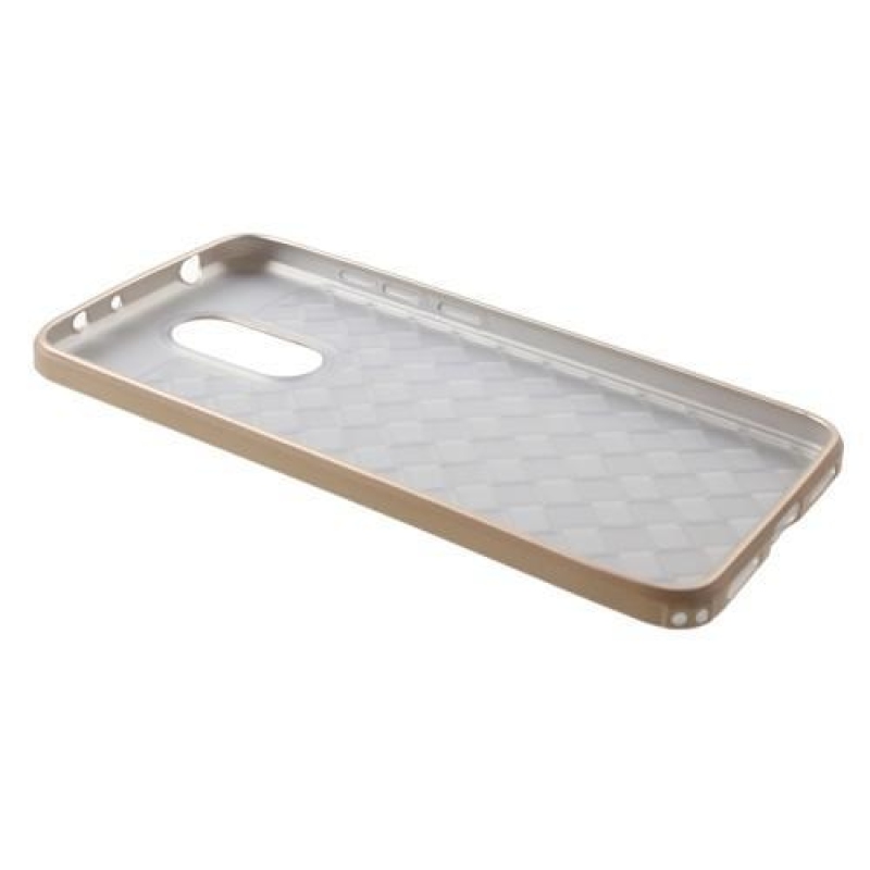 Szőtt zselés tok Xiaomi Redmi 5 - arany színű