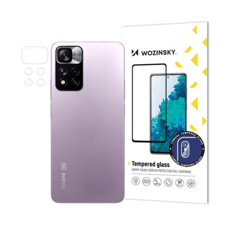 Wozinsky edzett üvegből készült kamera lencse a Xiaomi Redmi Note 11 Pro+-on
