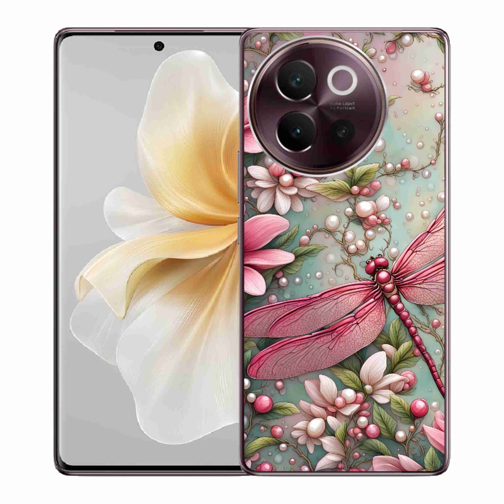 Gél borítás mmCase a Vivo V40 Lite 5G készülékhez - szitakötő