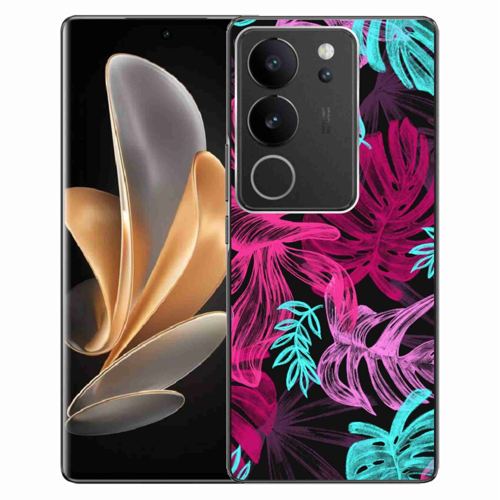 Zselés borítás mmCase a Vivo V29 5G készülékhez - virágok 1