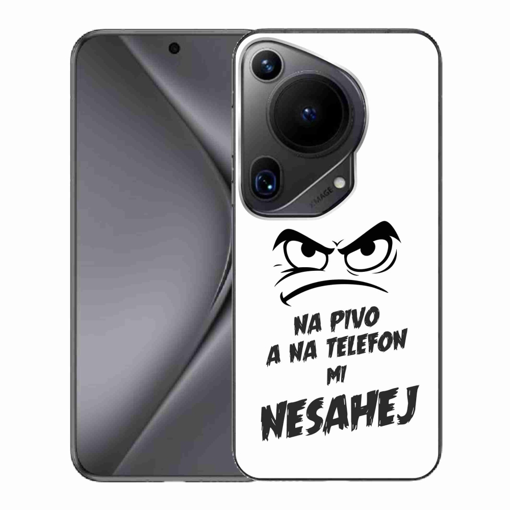 Gél borító mmCase a Huawei Pura 70 Ultra - sör motívum 2 fehér háttérrel