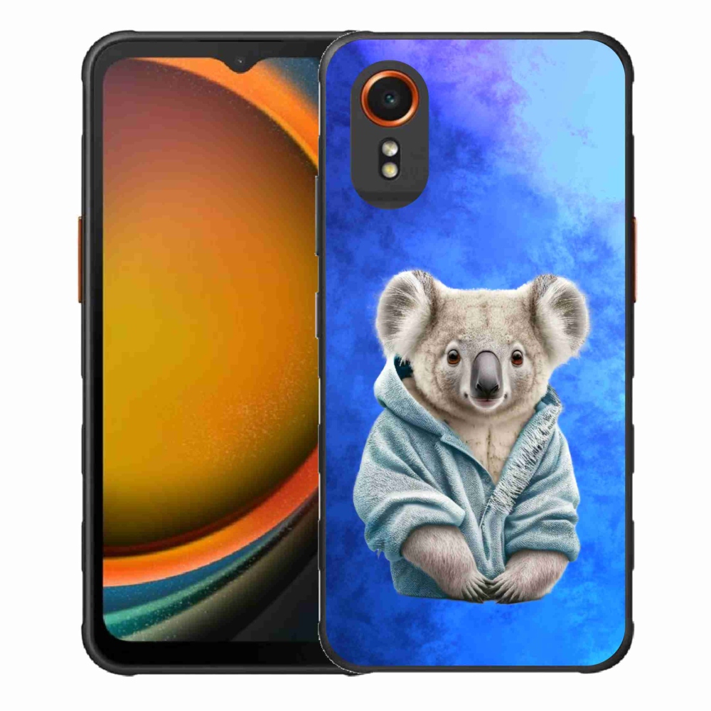 Gél borítás mmCase Samsung Galaxy Xcover 7 készülékhez - koala pulóverben