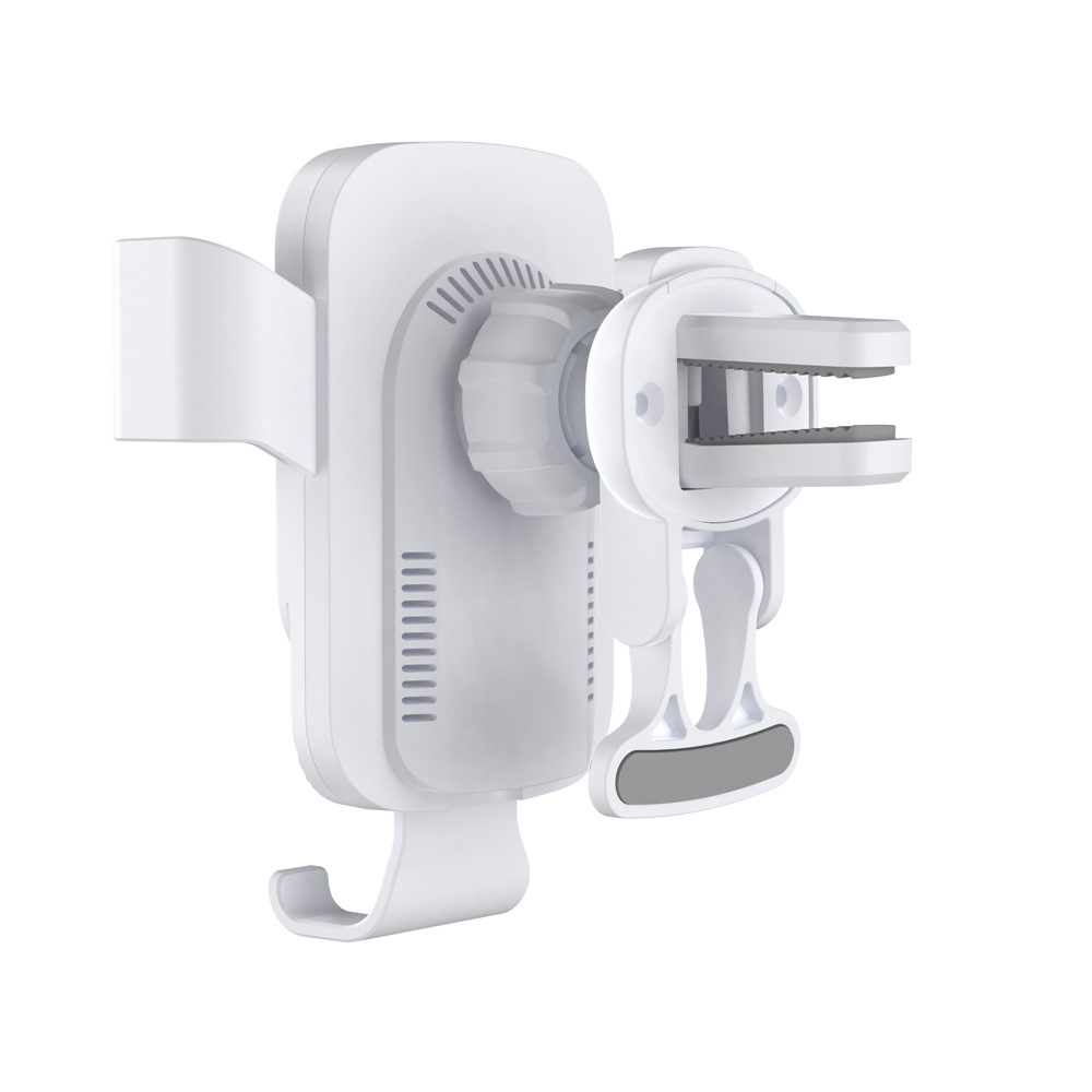 CF96 vezeték nélküli autós töltő szellőzőnyílásba rögzíthető 15 W - fehér