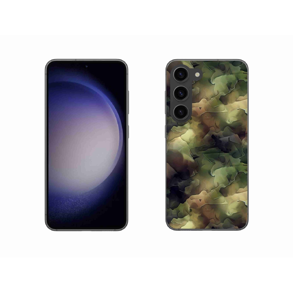 Zselés borítás mmCase Samsung Galaxy S23 5G - terepszínű minta 10