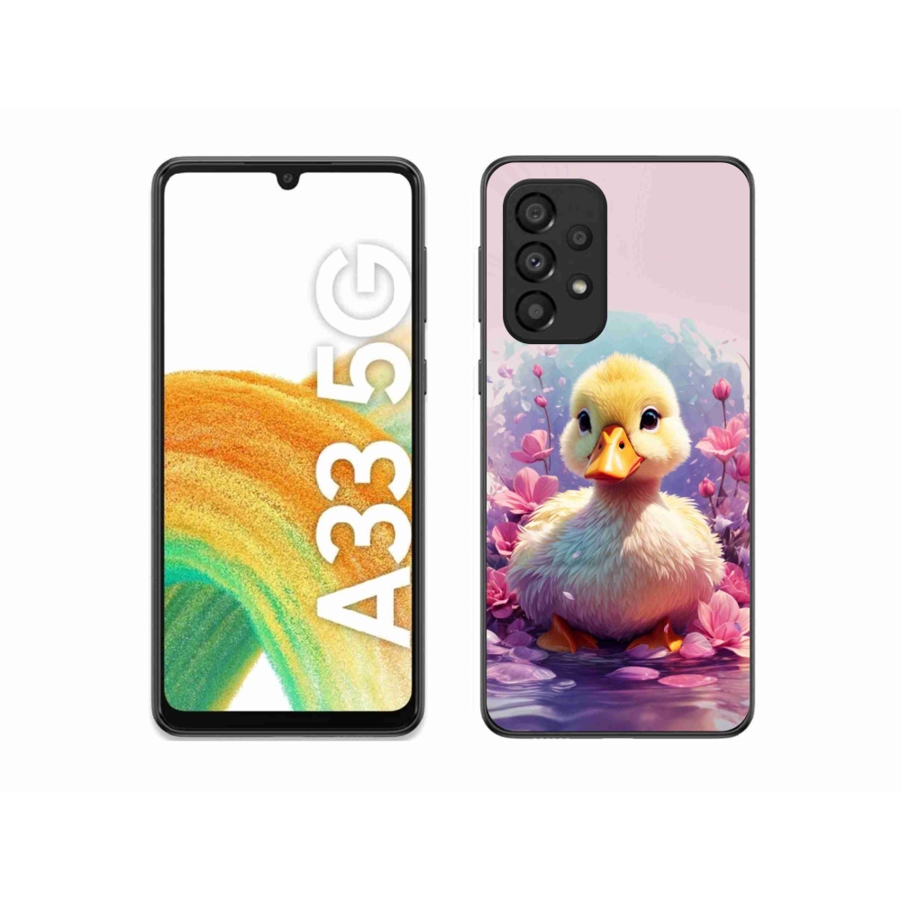 Zselés borítás mmCase Samsung Galaxy A33 5G - kacsa