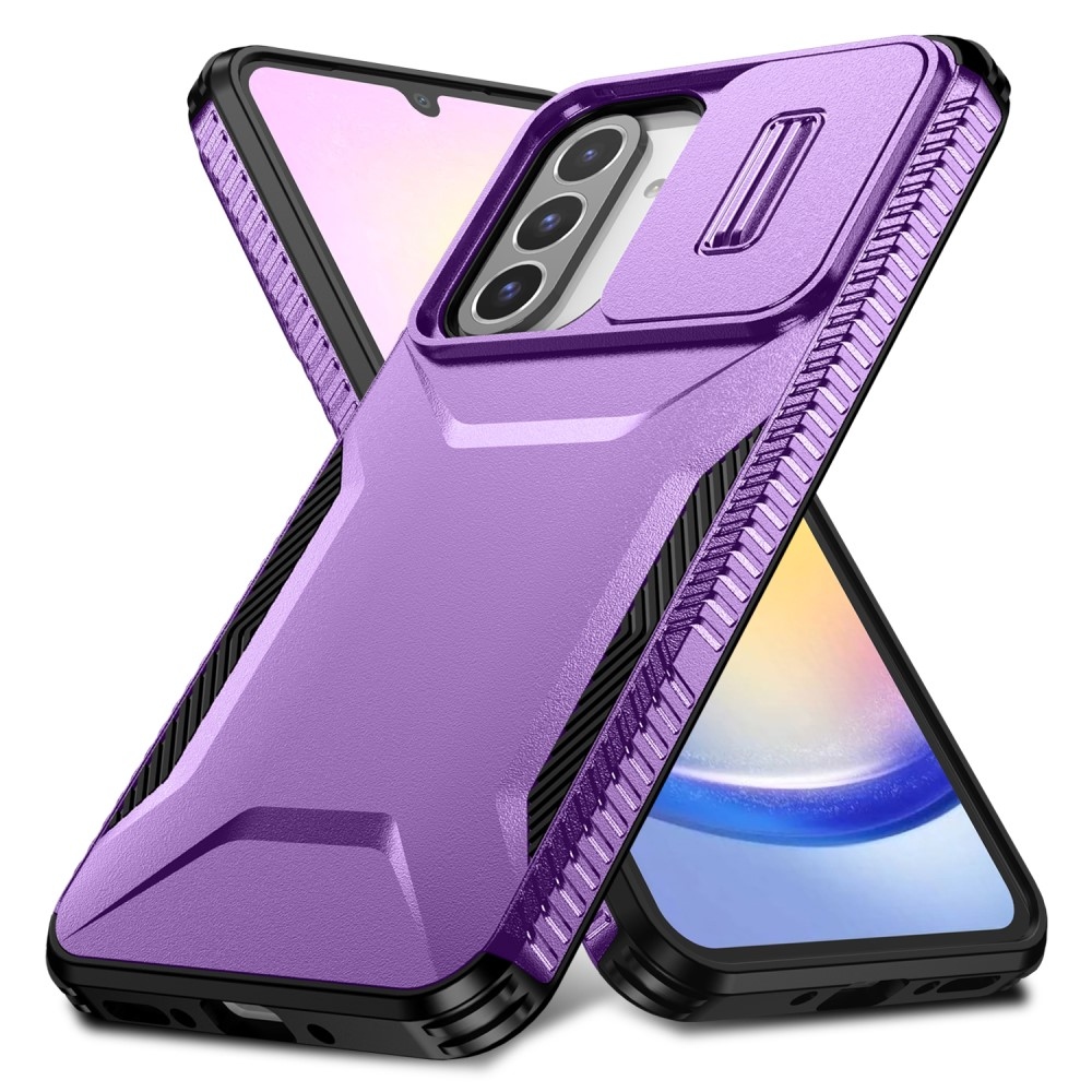 Csúszásálló, tartós borító Samsung Galaxy A26 5G készülékhez - lila