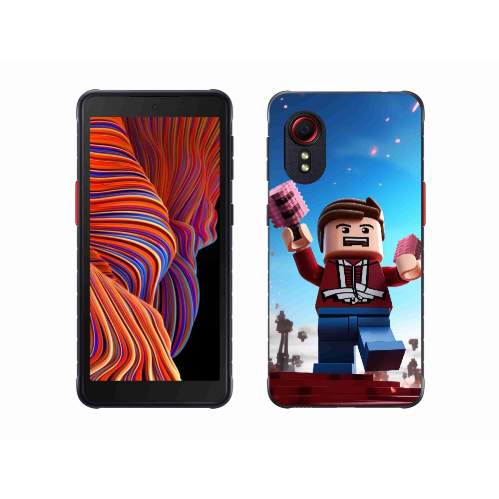 Gél borítás mmCase Samsung Galaxy Xcover 5 készülékhez - roblox 2
