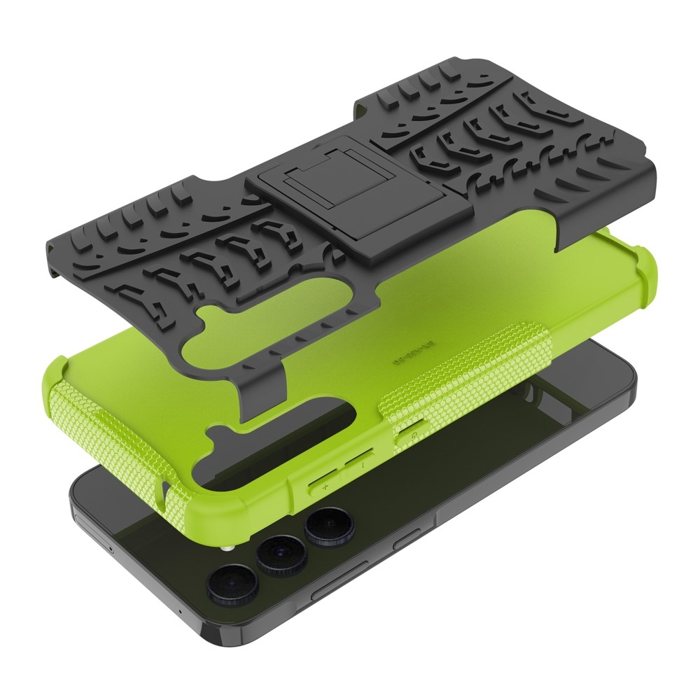 Rúgásálló borítás Samsung Galaxy A35 5G készülékhez - zöld