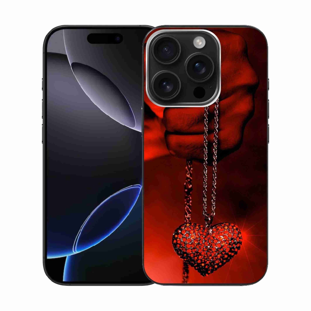 Gél borítás mmCase iPhone 16 Pro készülékhez - nyaklánc